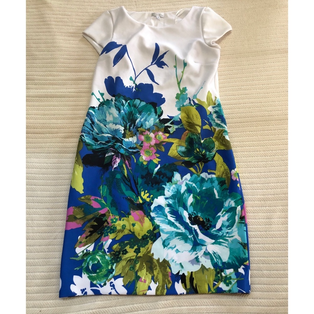 Sandra Darren Floral Formal Dress